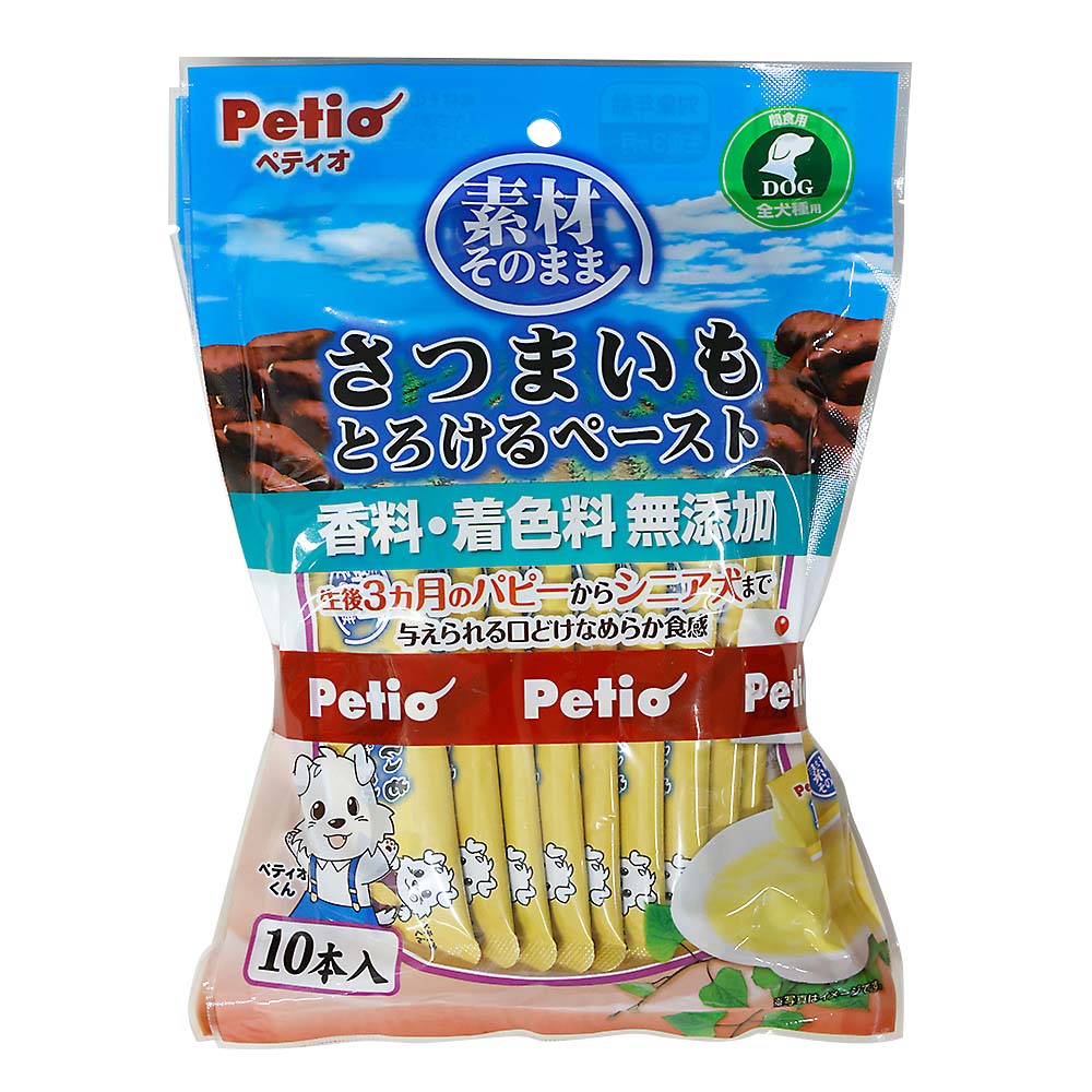素材そのまま　さつまいも　とろけるペースト　１０本ｘ３Ｐ