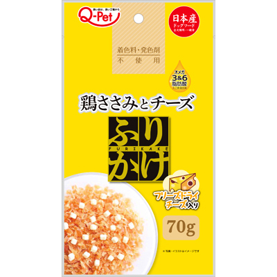 九州ペット Q-Petふりかけ笹見チーズ　70g