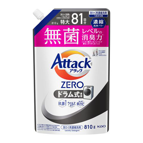 アタックZEROドラム式専用つめかえ用810g　810g