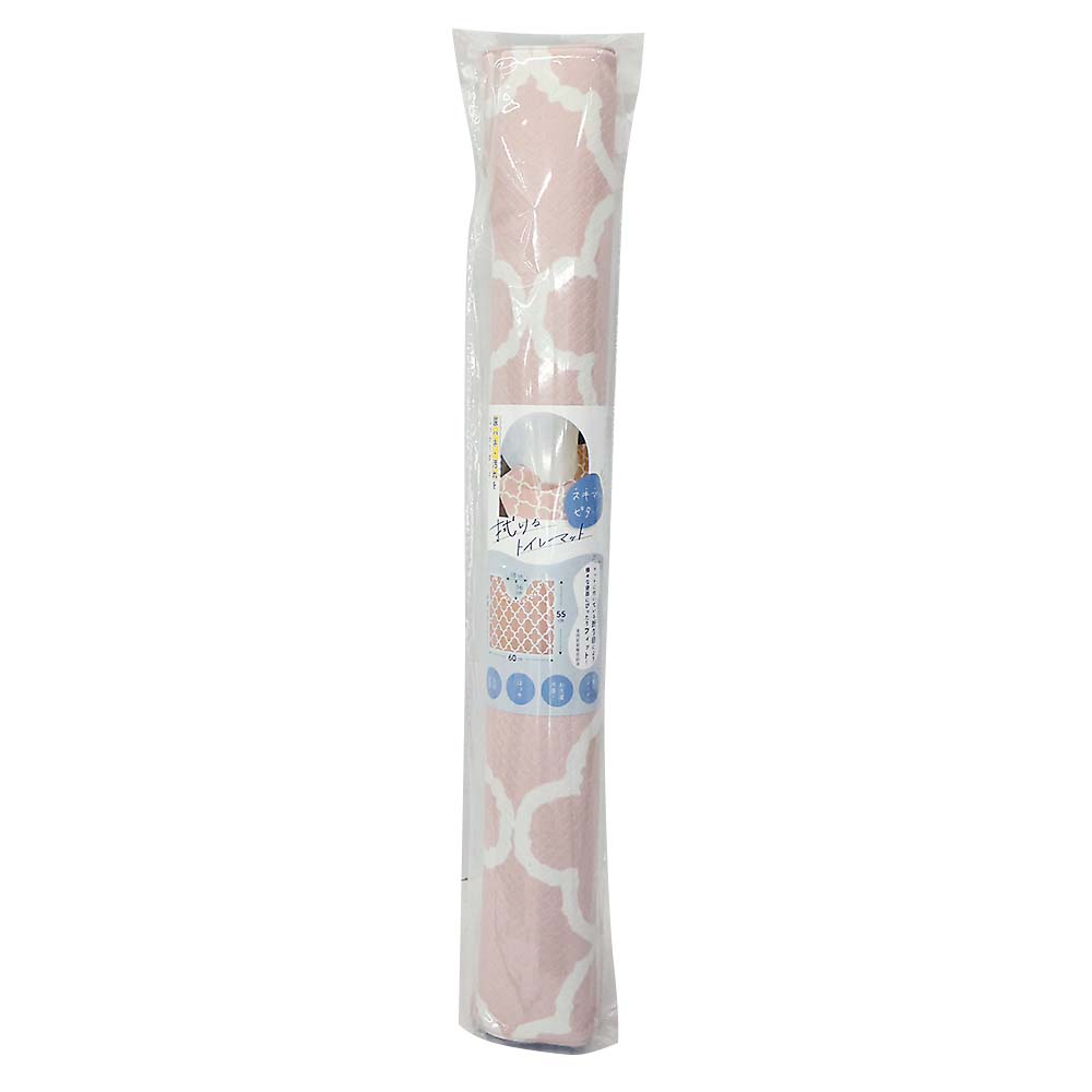 スキマにピタッ!PVCトイレマット モロッカン
