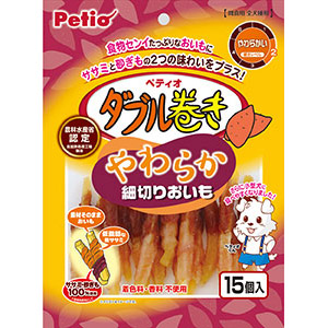 ペティオ ダブル巻き やわらか細切りおいも　15個