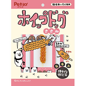 ペティオ ホイップドッグ ささみ　6本