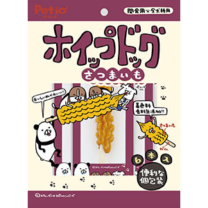 ペティオ ホイップドッグ さつまいも　6本