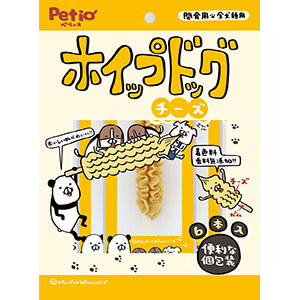 ペティオ ホイップドッグ チーズ　6本
