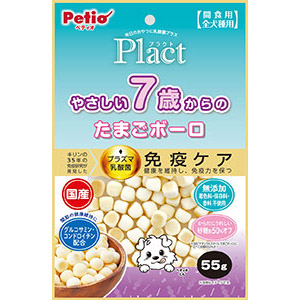 ペティオ プラクト やさしい7歳からのたまごボーロ　55g