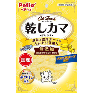 ペティオ キャット 乾しカマ お魚と濃厚チーズのふんわり薄削　20g