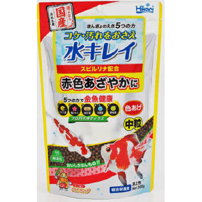 キョーリン　きんぎょのえさ５つの力　色あげ　中粒２００ｇ