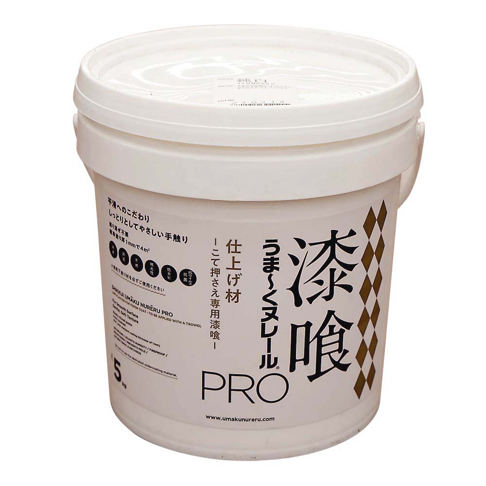 うま-くヌレールPRO 仕上げ材 純白 5kg
