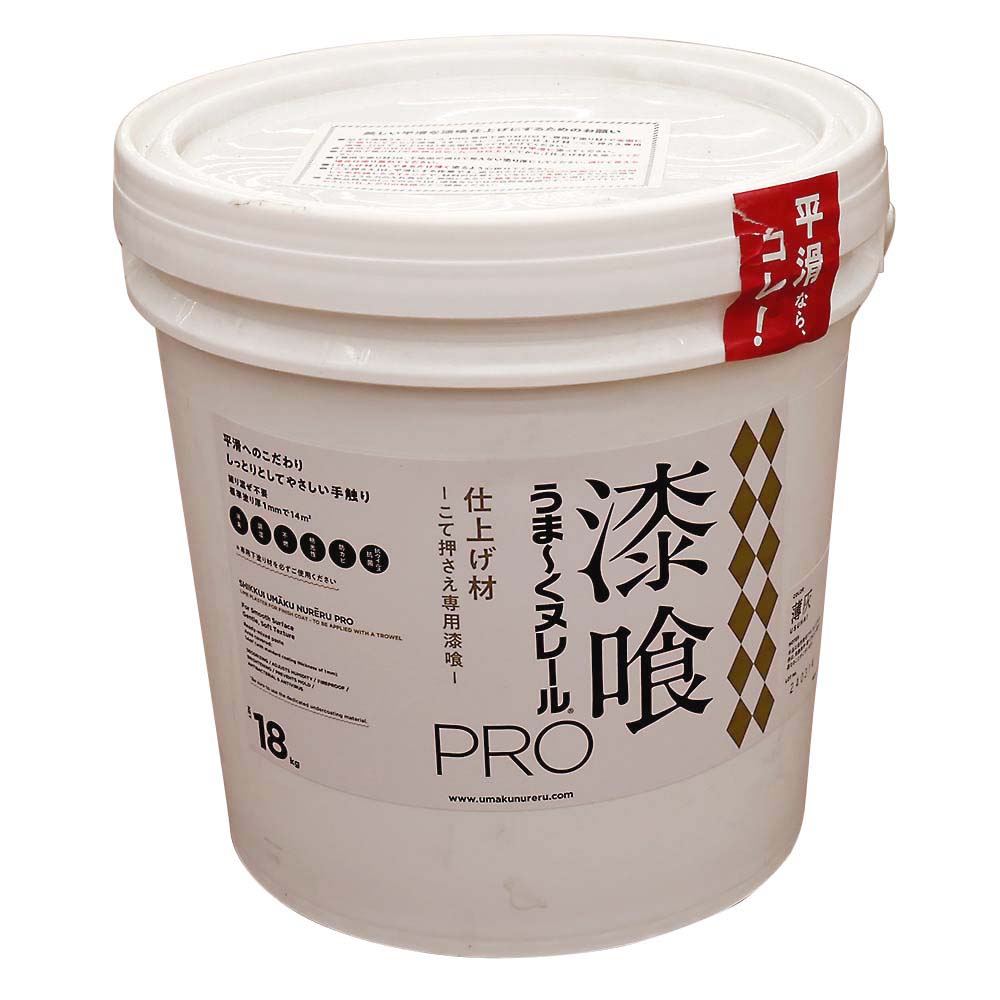 うま-くヌレールPRO 仕上げ材 薄灰 18kg