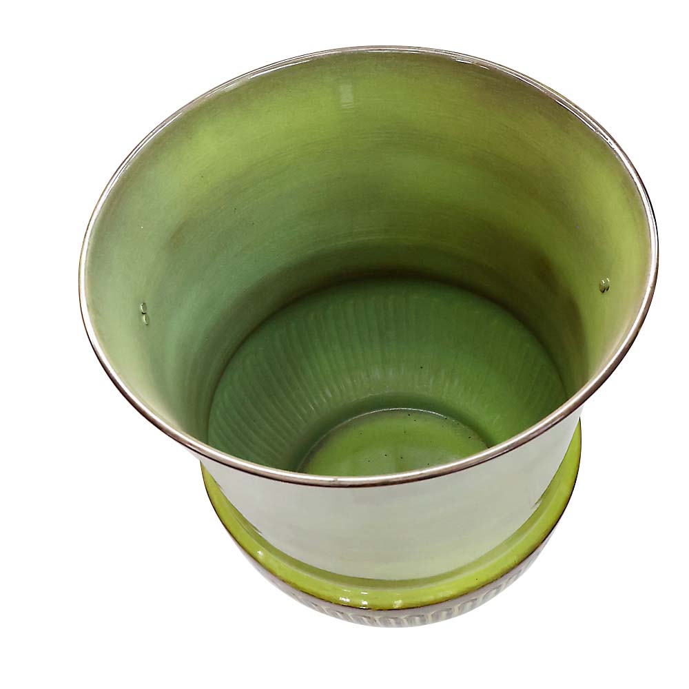 メタル鉢　ＣＲＯＦＴ　ＵＲＮ　バジル　４３．２ｃｍ　ＭＰＴ０１８２３
