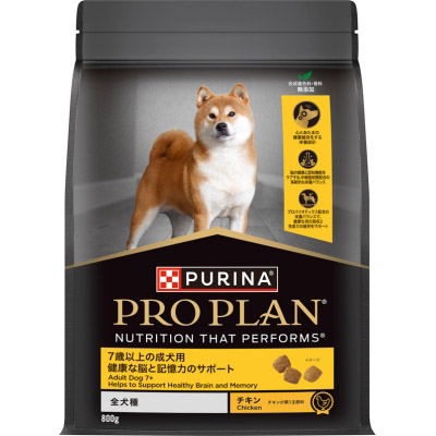 プロプラン全犬種7歳脳と記憶力チキン　800g
