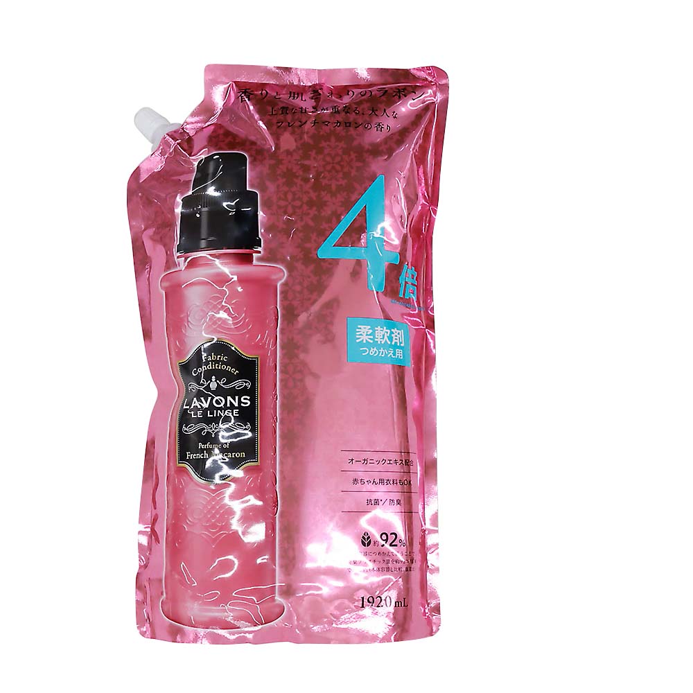 ラ・ボン柔軟剤詰替フレンチマカロン大容量４倍　１９２０ml