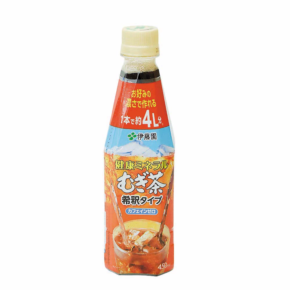 伊藤園 希釈用健康ミネラル麦茶 450ml　450ml