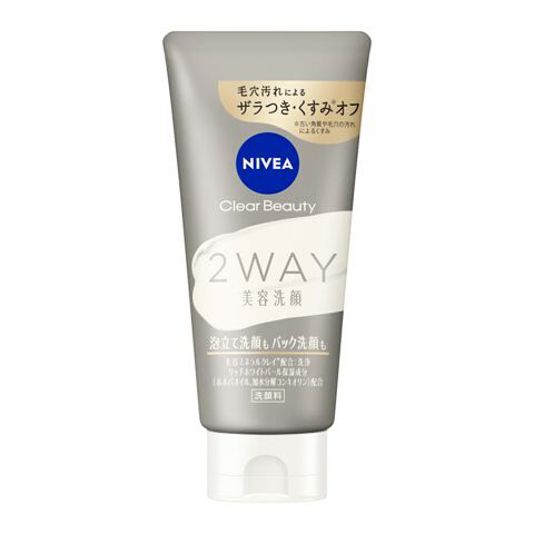 ニベアクリアビューティー2WAY美容洗顔　120g