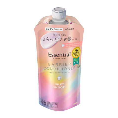 エッセンシャルプレミアムバリアCDシルキー詰替　340ml