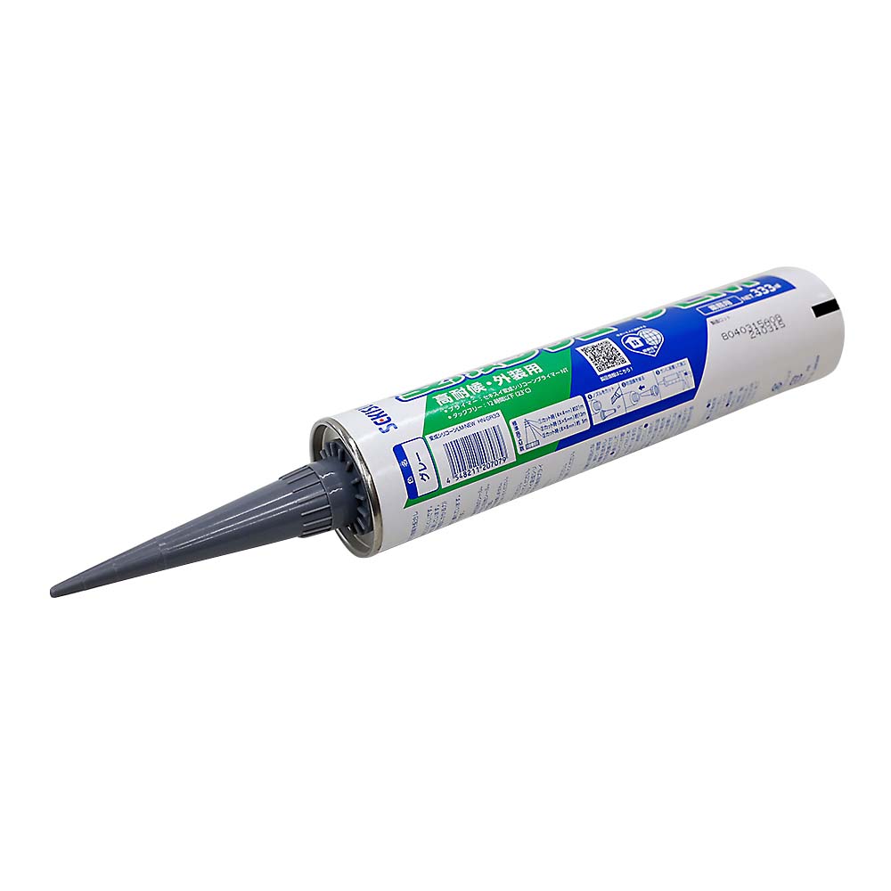 積水フーラー　変成シリコーンＬＭ　グレー　３３３ＭＬ