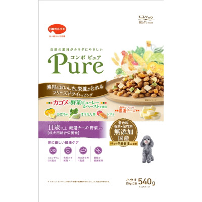 コンボ ピュア ドッグ 11歳以上　540g