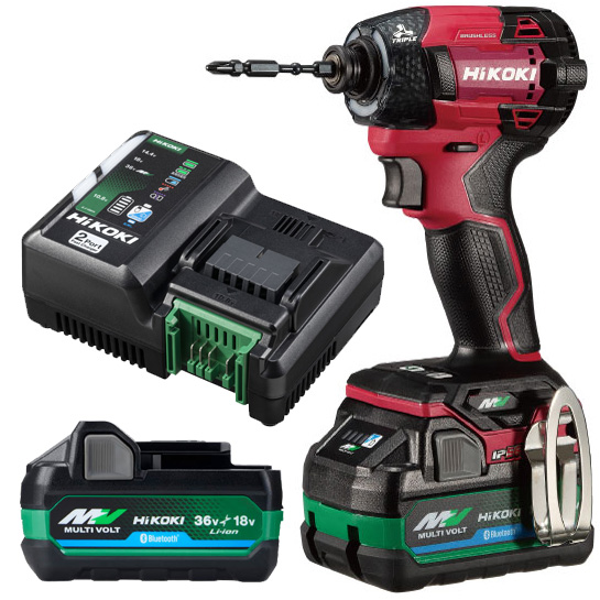 ＨｉＫＯＫＩ　３６ＶインパクトドライバＷＨ３６ＤＤ　２ＸＨＲＳＺ