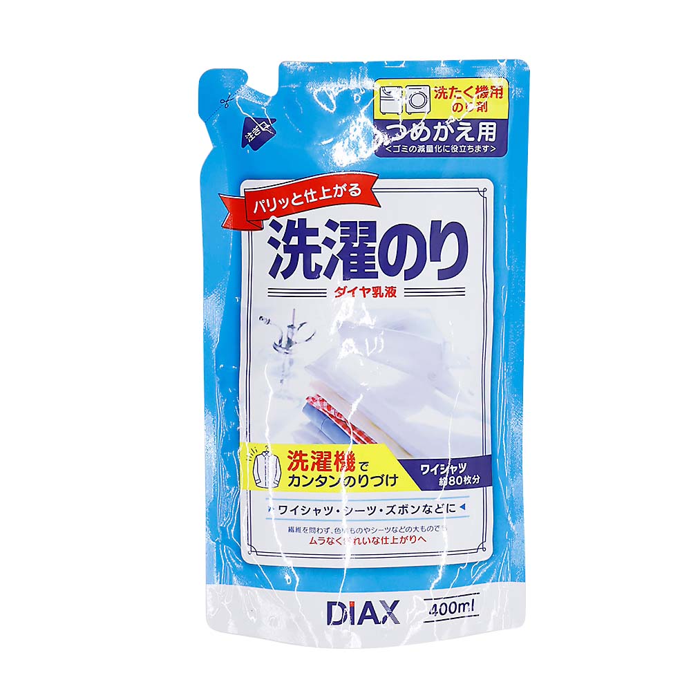 ダイヤ 乳液洗濯のり 詰替　400ml
