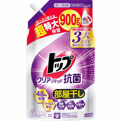 トップクリアリキッド抗菌つめかえ用超特大　900g