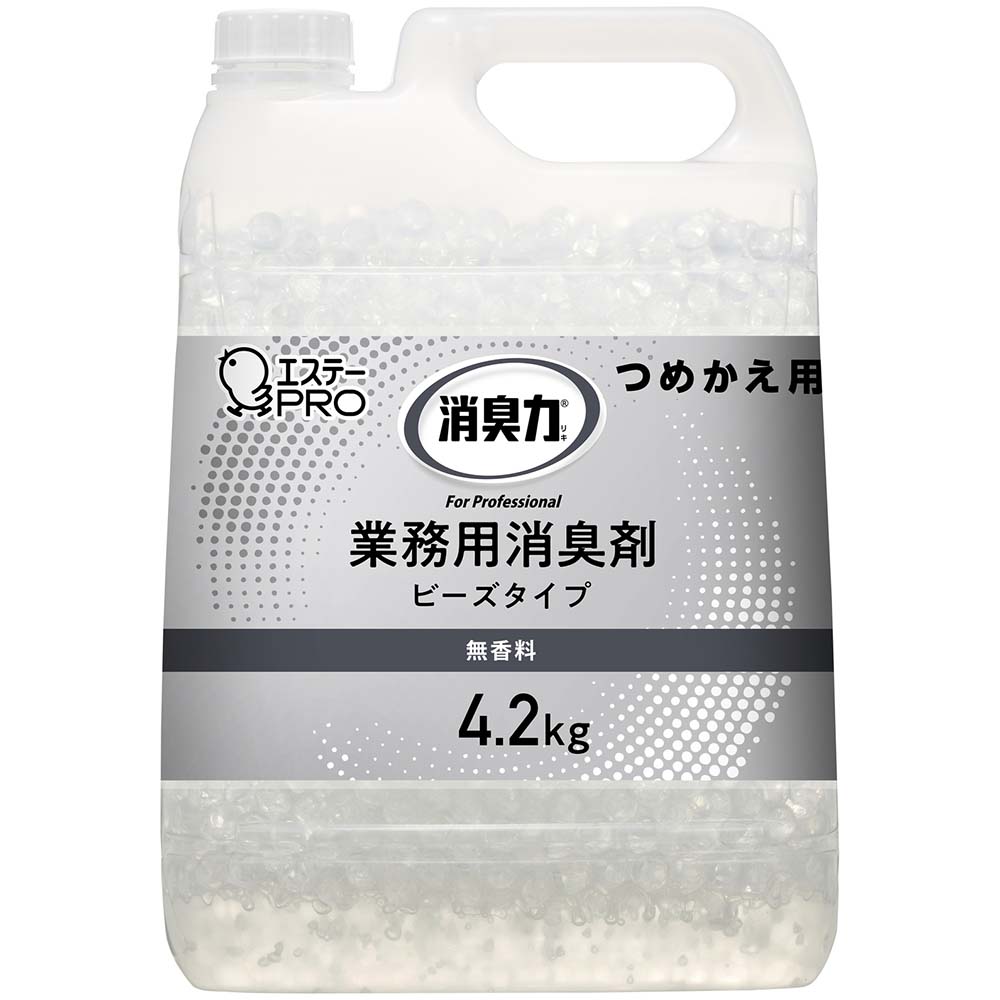 消臭力業務用 ビーズタイプ 特大つめかえ 無香料　4200g