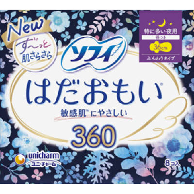 ソフィはだおもい 特に多い日の夜用360　8枚