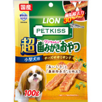 PK ワンちゃんの超歯みがきおやつ チーズササミサンド　100g