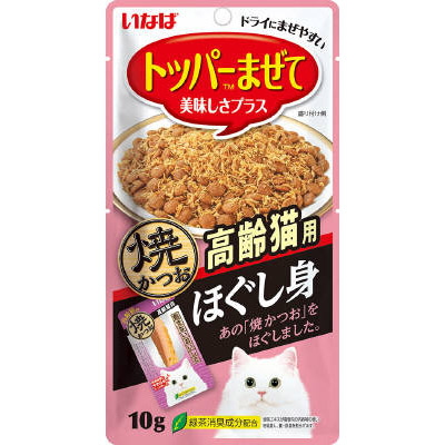 いなば 焼かつお ほぐし身高齢猫用　10g