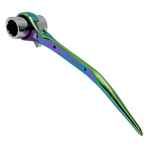 SK11 両口ラチェットレンチスリム　SPD-R1719CP