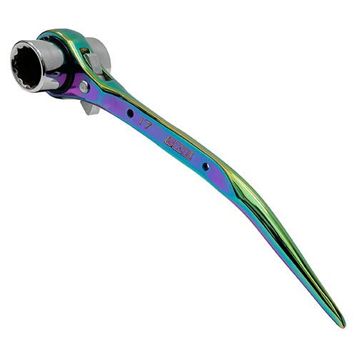 SK11 両口ラチェットレンチスリム　SPD-R1721CP