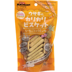 ドギーマンハヤシウサギのビスいちごパイン　７０ｇ
