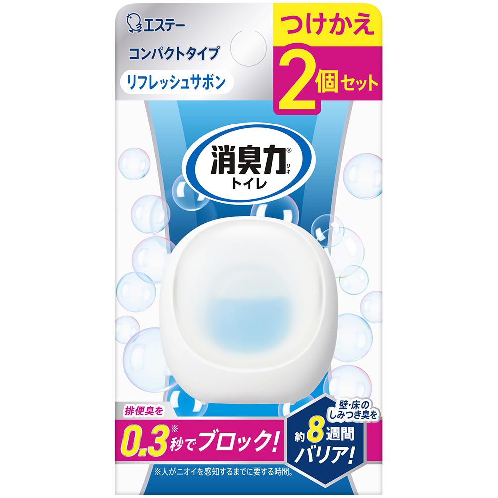 消臭力CPトイレ用替えリフレッシュサボン2P　2P