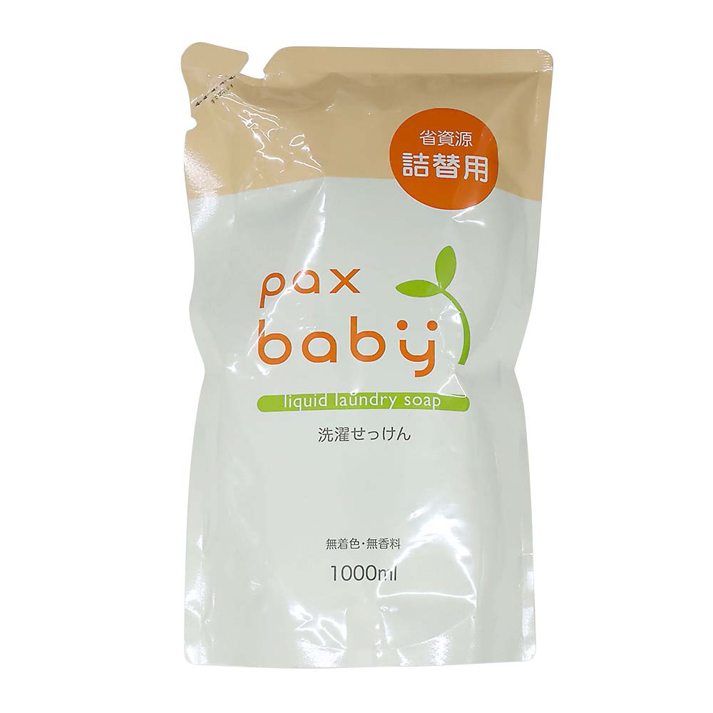 パックスベビー洗濯せっけん詰替　1000ml