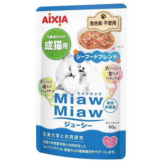 MiawMiawジューシー シーフードブレンド　60g