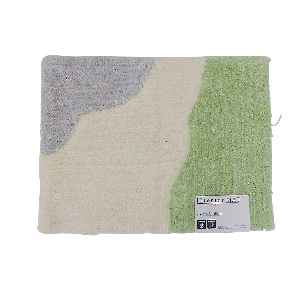 インテリアマット リーエ GN　45x60cm
