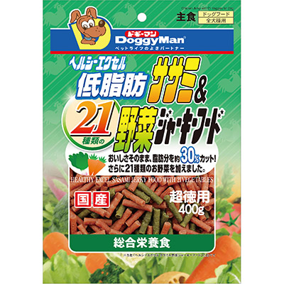 ハヤシ ヘルシ-エクセルササミ21種類野菜　400g