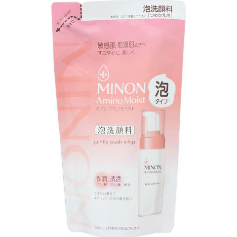 ミノン　アミノモイスト　ジェントルウォッシュ　ホイップ　詰替用　１３０ml　１３０ml