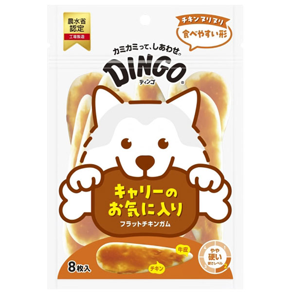 ディンゴフラットチキンガム 8枚入