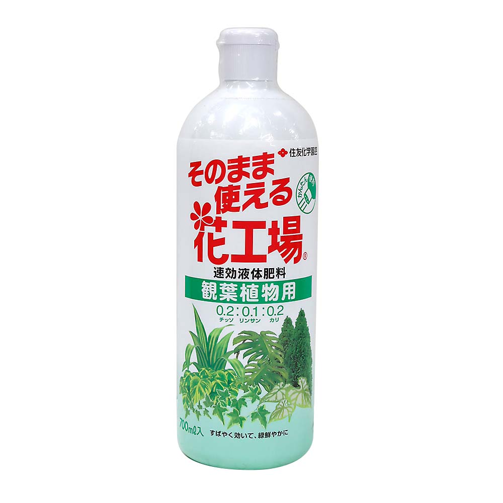 そのまま使える花工場観葉植物用　７００ml