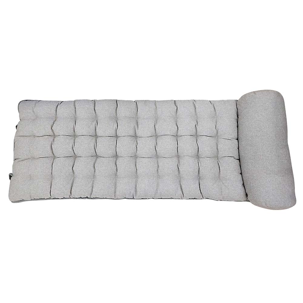 リラックスごろ寝ロングフロアクッション　ＧＹ　約６５ｘ１７０ｃｍ