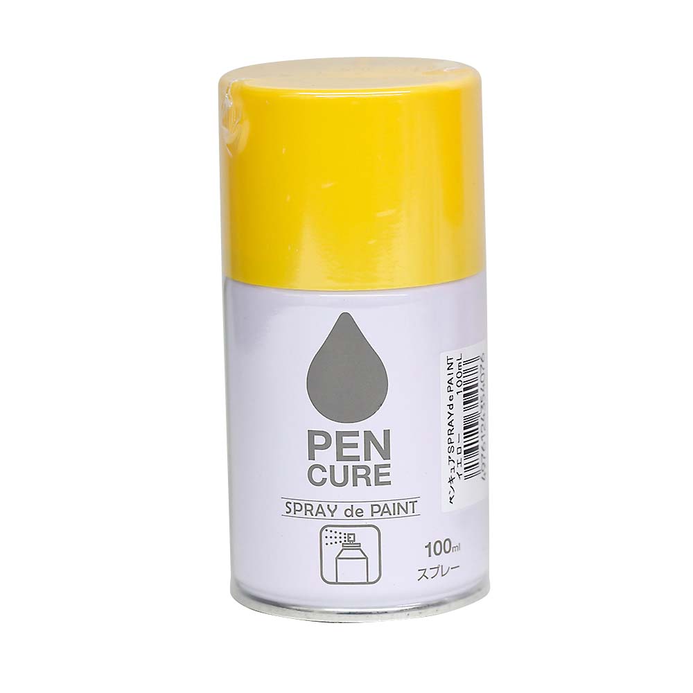 ペンキュア　ＳＰＲＡＹｄｅＰＡＩＮＴ　１００ml　イエロー