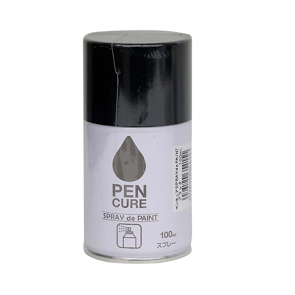ペンキュア　ＳＰＲＡＹｄｅＰＡＩＮＴ　１００ml　ブラック