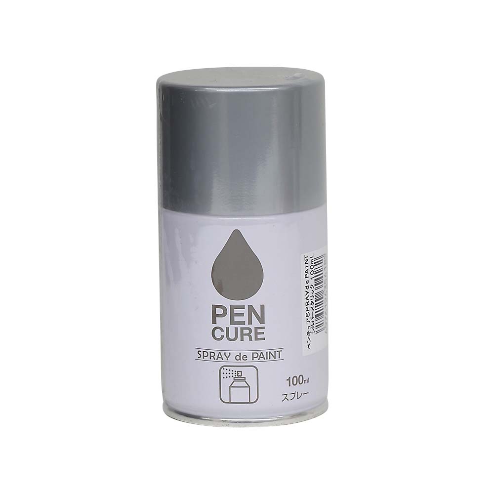 ペンキュア　ＳＰＲＡＹｄｅＰＡＩＮＴ　１００ml　シルバーメタリック