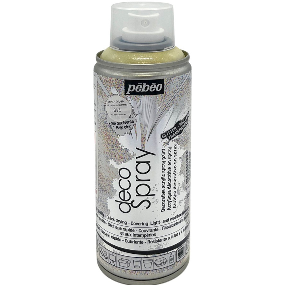 デコスプレー　２００ml　Ｎｏ．８９１　マルチカラーグリッター