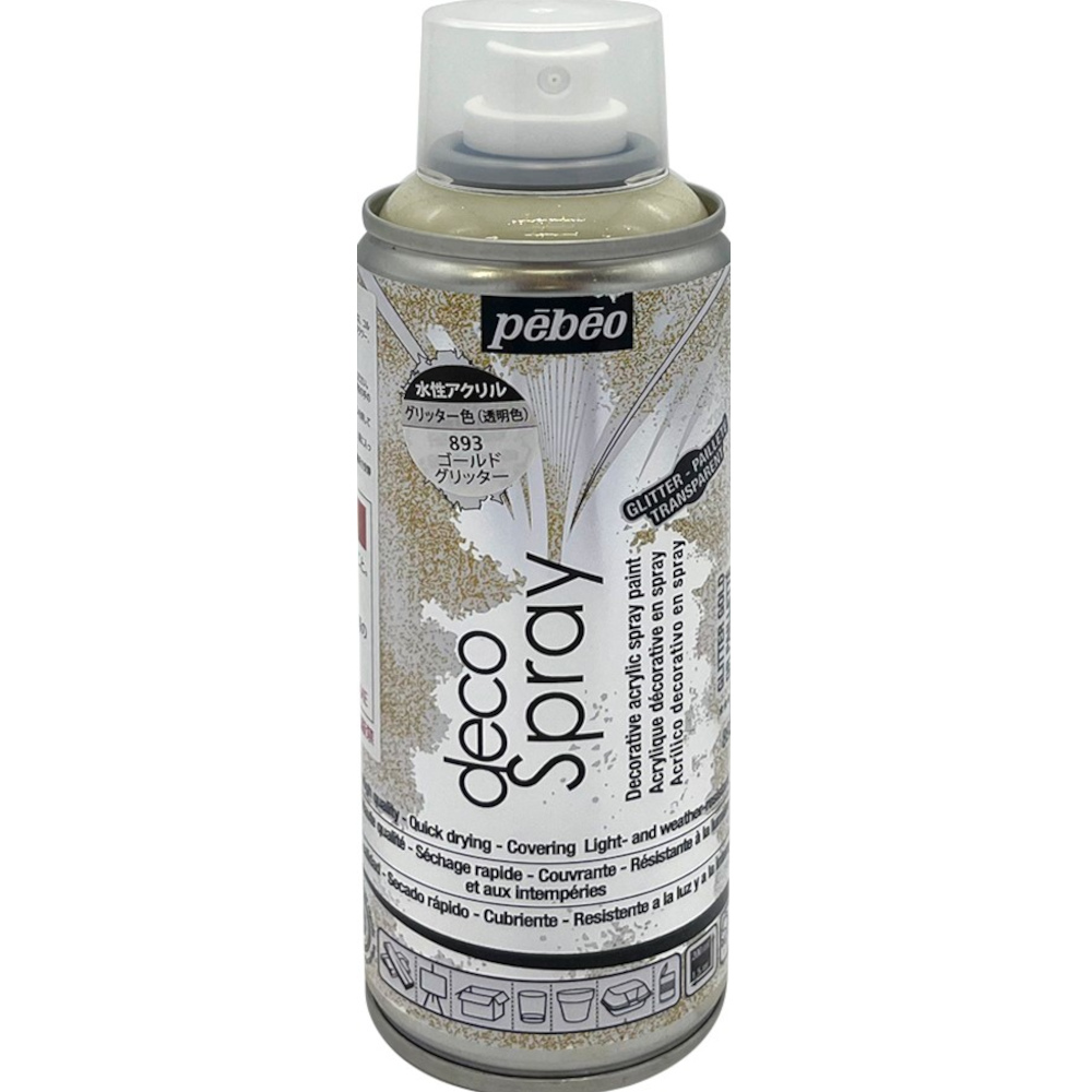 デコスプレー　２００ml　Ｎｏ．８９３　ゴールドグリッター