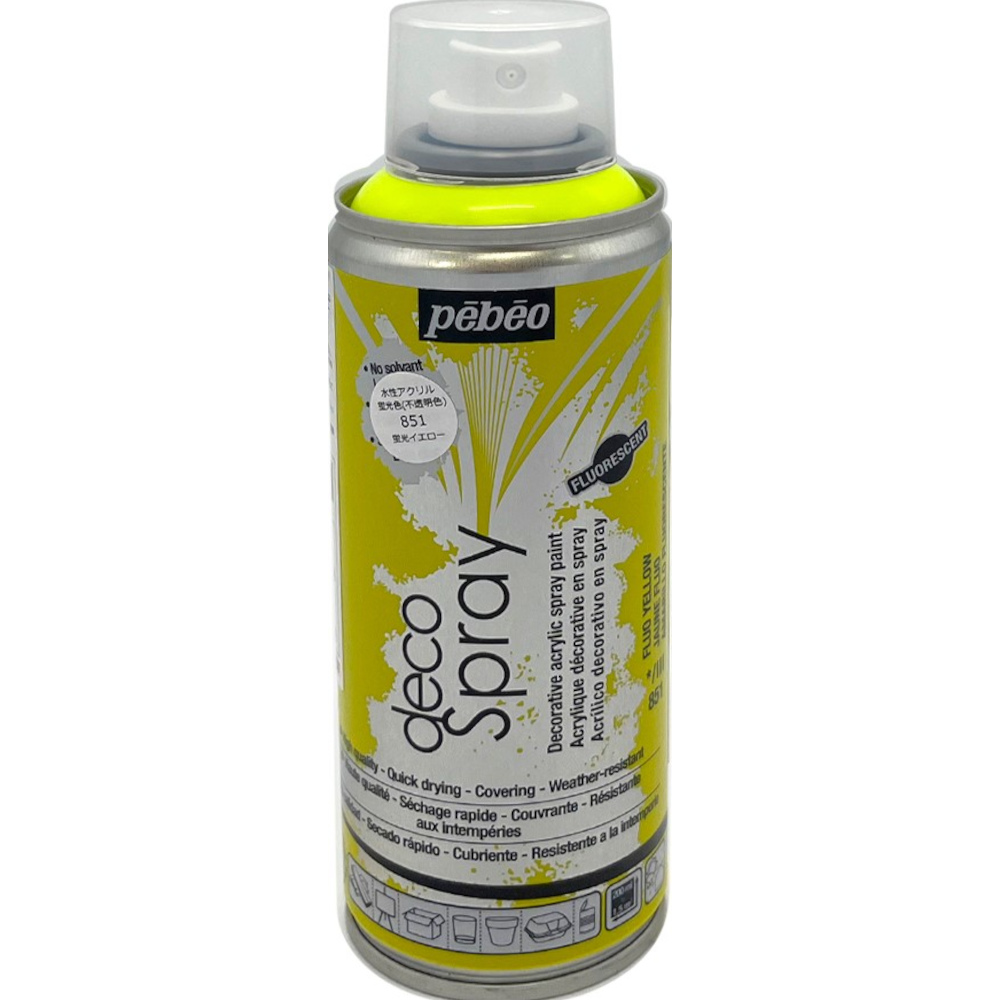 デコスプレー　２００ml　Ｎｏ．８５１　蛍光イエロー
