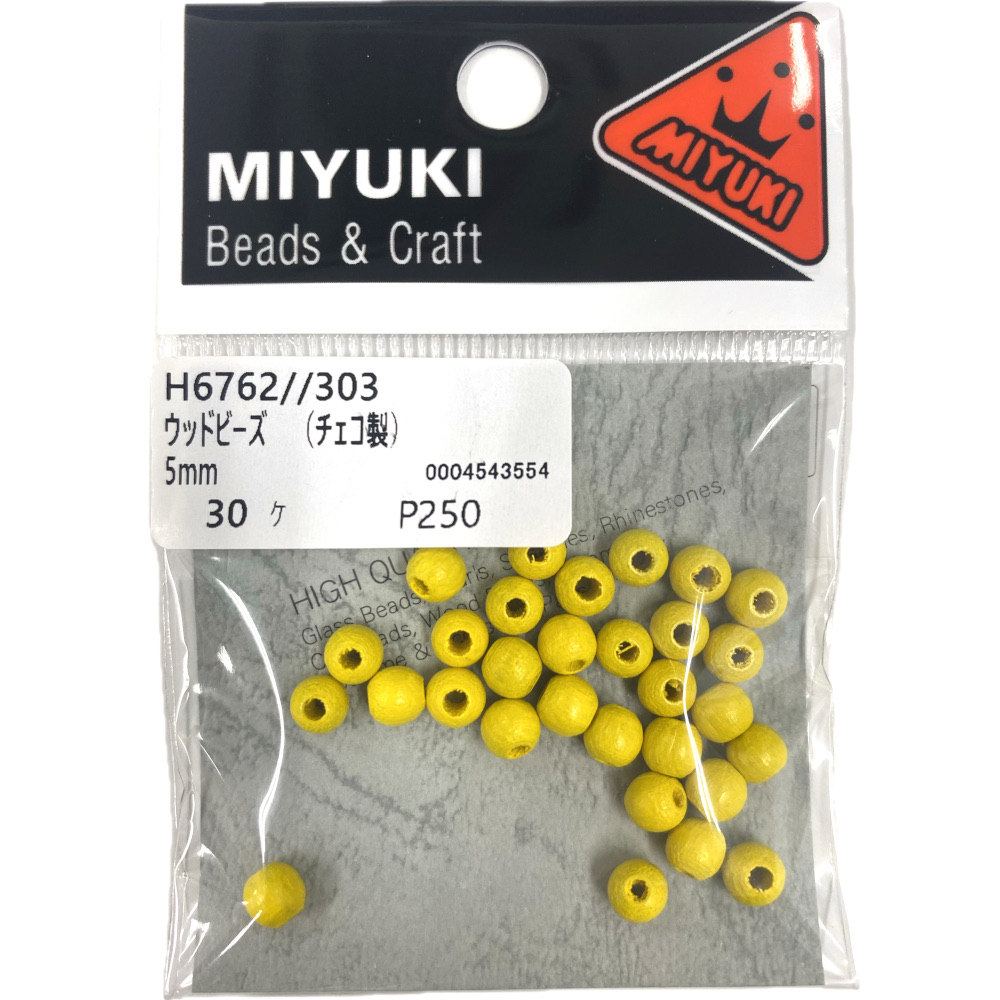 ＭＩＹＵＫＩ　ウッドビーズ　Ｈ６７６２－３０３