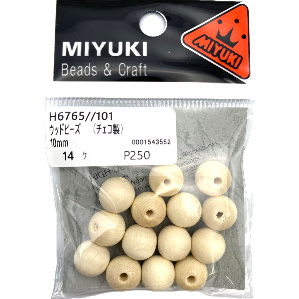 ＭＩＹＵＫＩ　ウッドビーズ　Ｈ６７６５－１０１