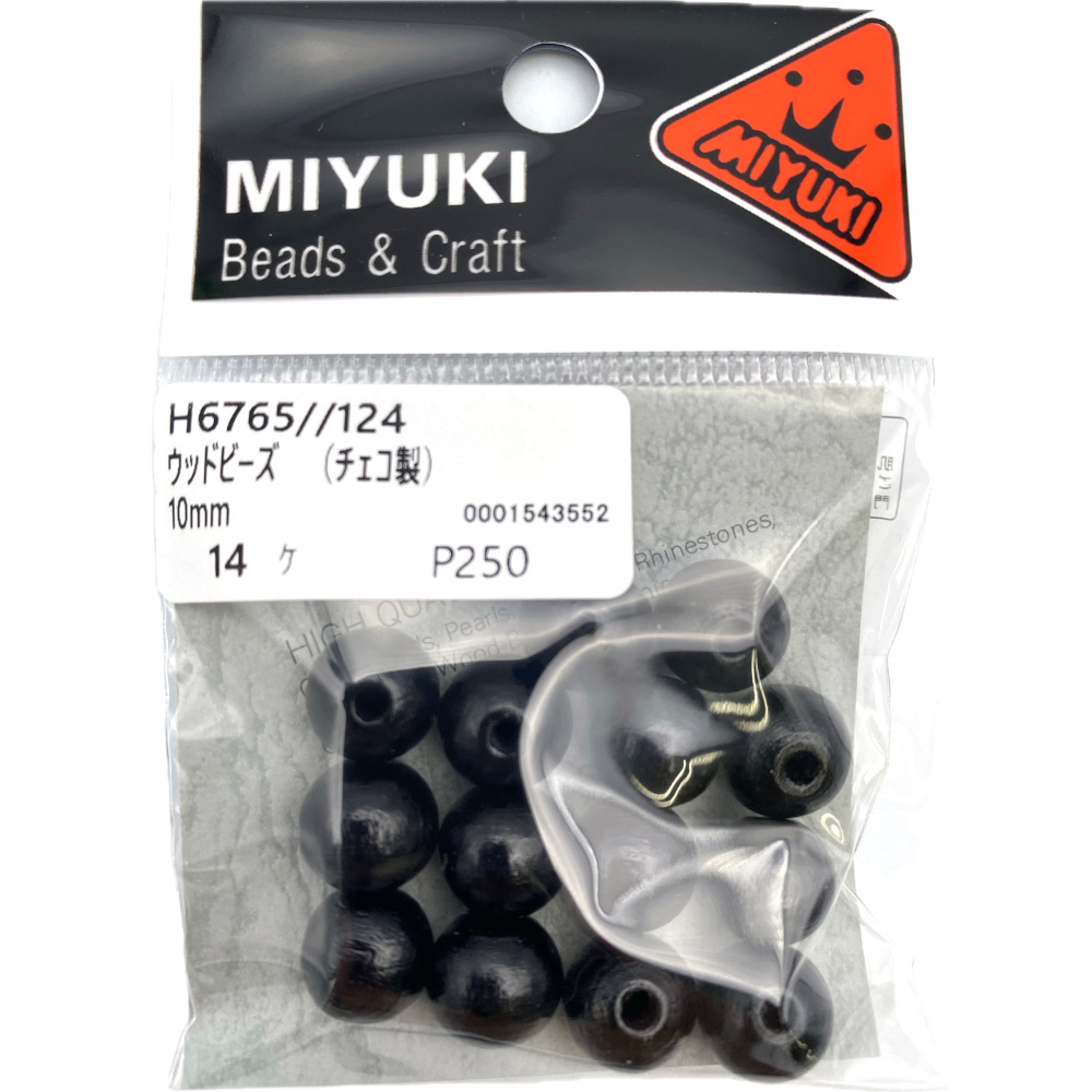 ＭＩＹＵＫＩ　ウッドビーズ　Ｈ６７６５－１２４