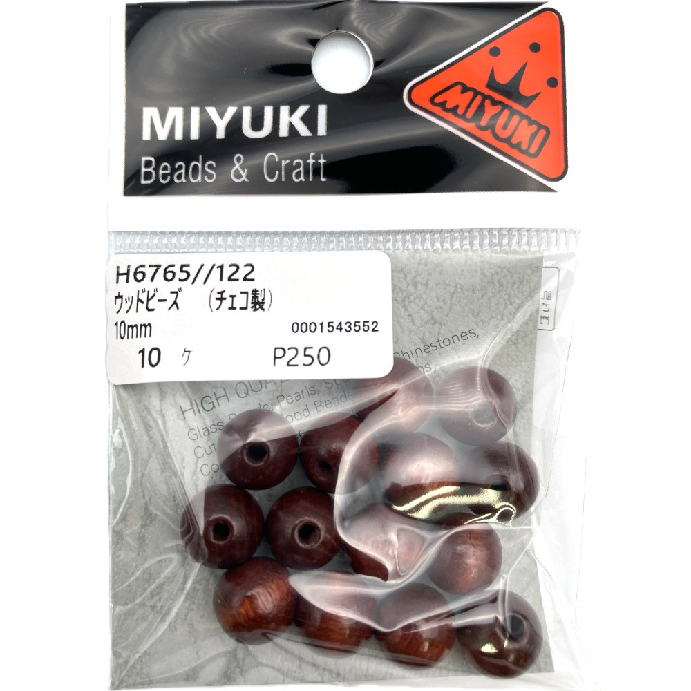 ＭＩＹＵＫＩ　ウッドビーズ　Ｈ６７６５－１２２